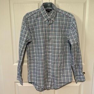 Lands End Dress Shirt Tailored Fit 15 1/2 x 34 Medium